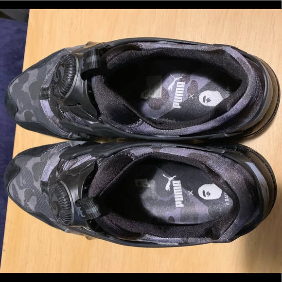Puma X Bape Disc Blaze Camo Black - Picture 5 of 8